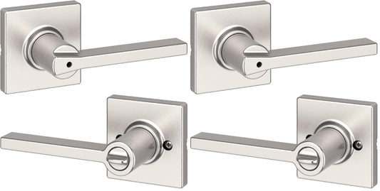 Kwikset Casey Privacy Door Handle, 2 Pack