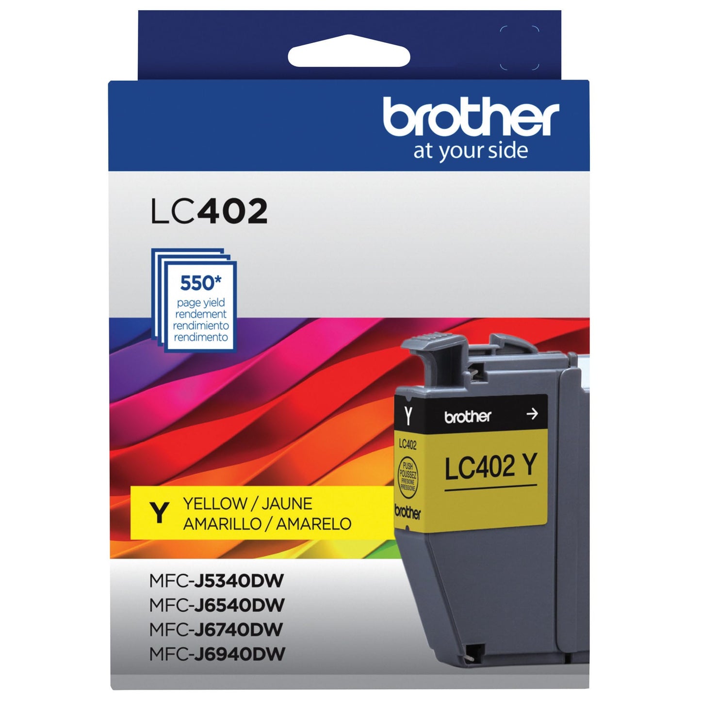 Brother LC402Y Standard Yellow Ink Cartridge