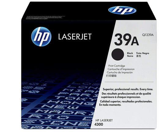 HP Q1339A (39A) Black Remanufactured Toner Cartridge