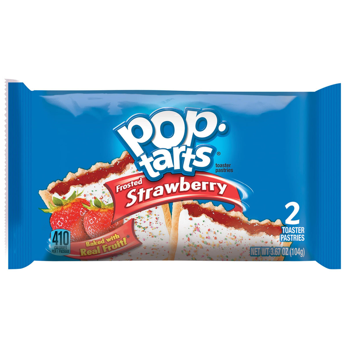 Kellogg's Pop-Tarts Frosted Strawberry 3.67oz 2-Pack