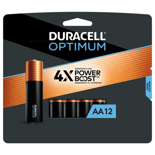 OPTIMUM BATTERY AA 12PK