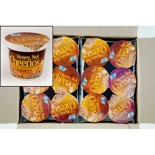 Cheerios Honey Nut Cereal Cup 1.8oz 10-Pack