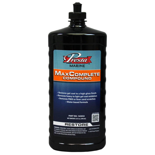 Malco Presta MaxComplete Rubbing Compound 32 Oz