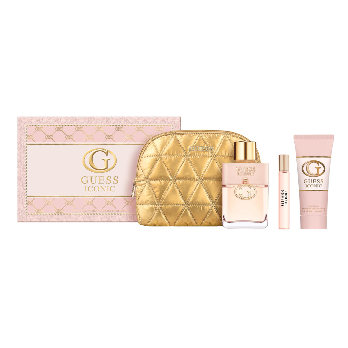 GUESS Iconic Women 4 Piece Gift Set