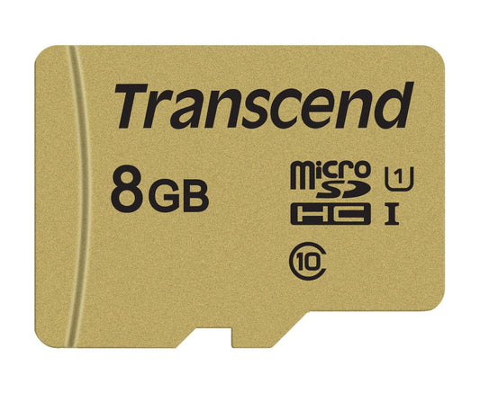 Transcend microSDHC Card 8GB UHS-I TS8GUSD500S