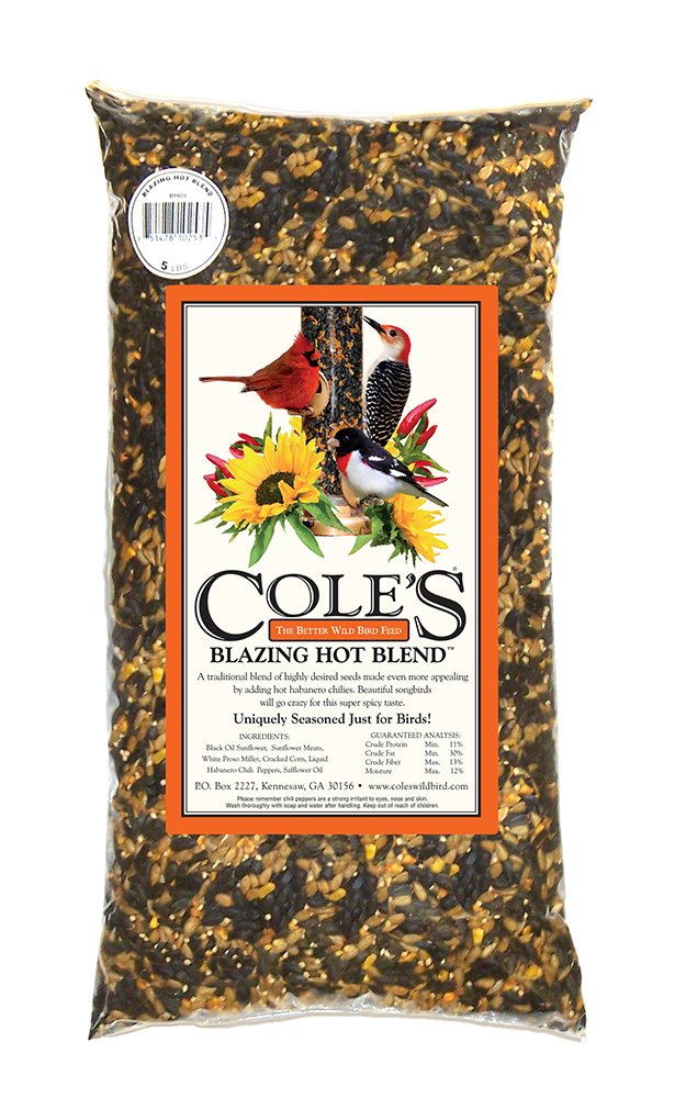 Cole's Blazing Hot Blend Bird Seed 20 lb