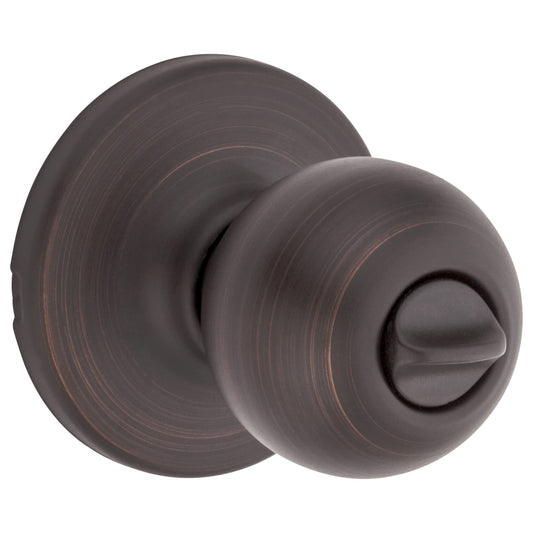 Kwikset Polo Privacy Door Knob Venetian Bronze