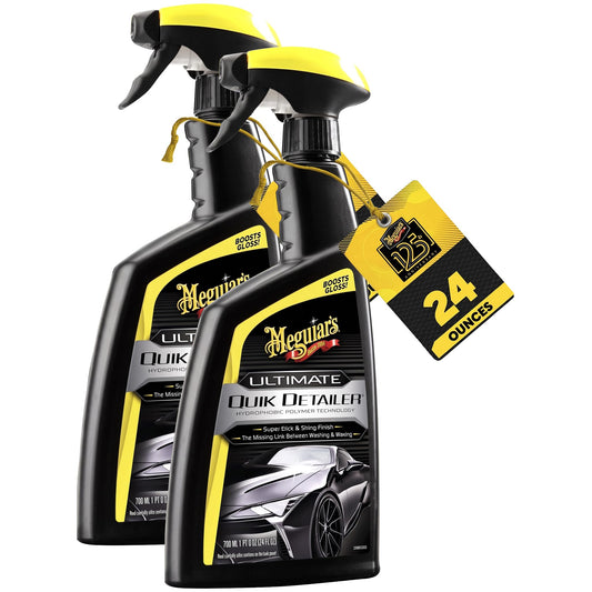 Meguiar's Ultimate Quik Detailer - 24 Oz Spray Bottle (Pack of 2)