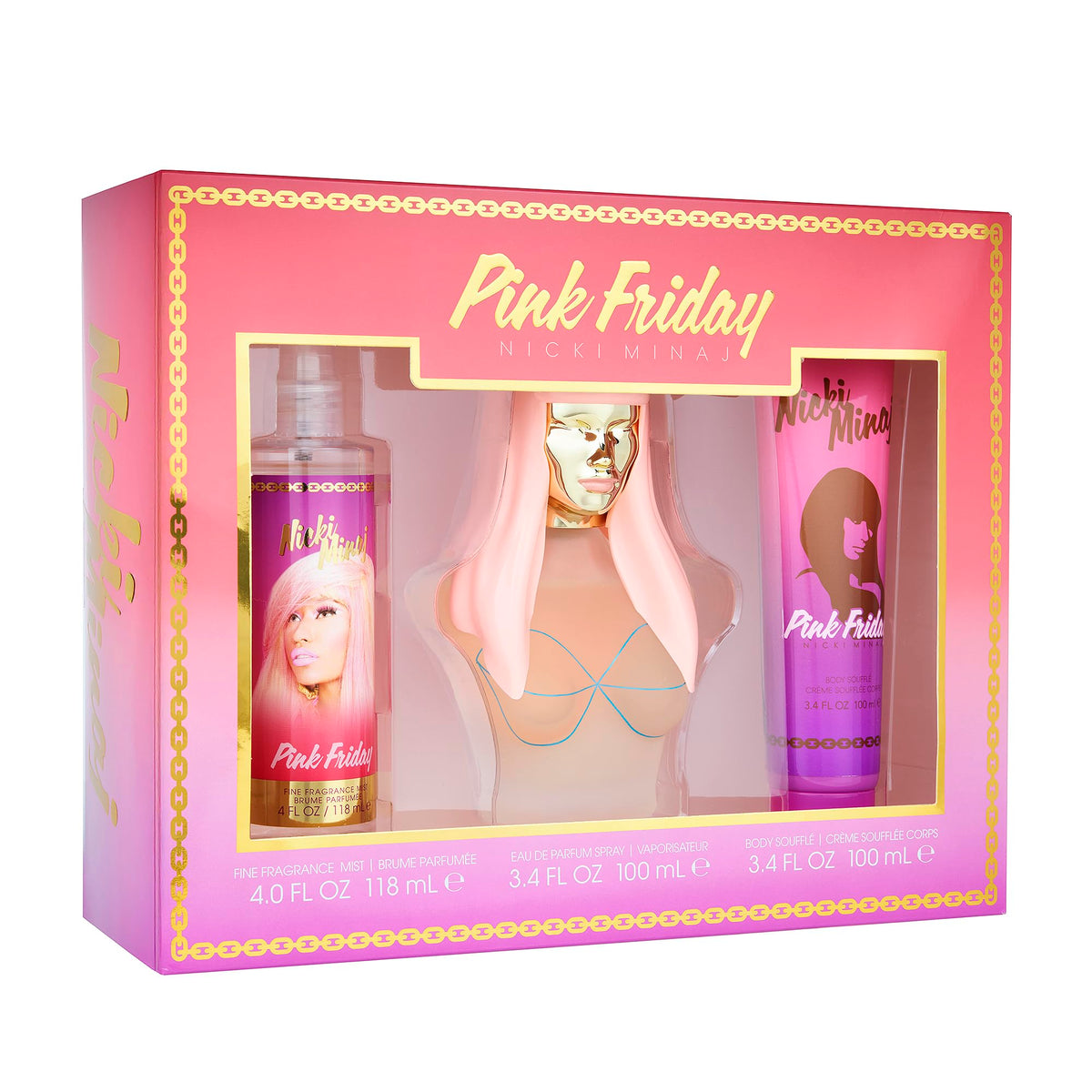 Nicki Minaj Pink Friday 3PC Women's Set
