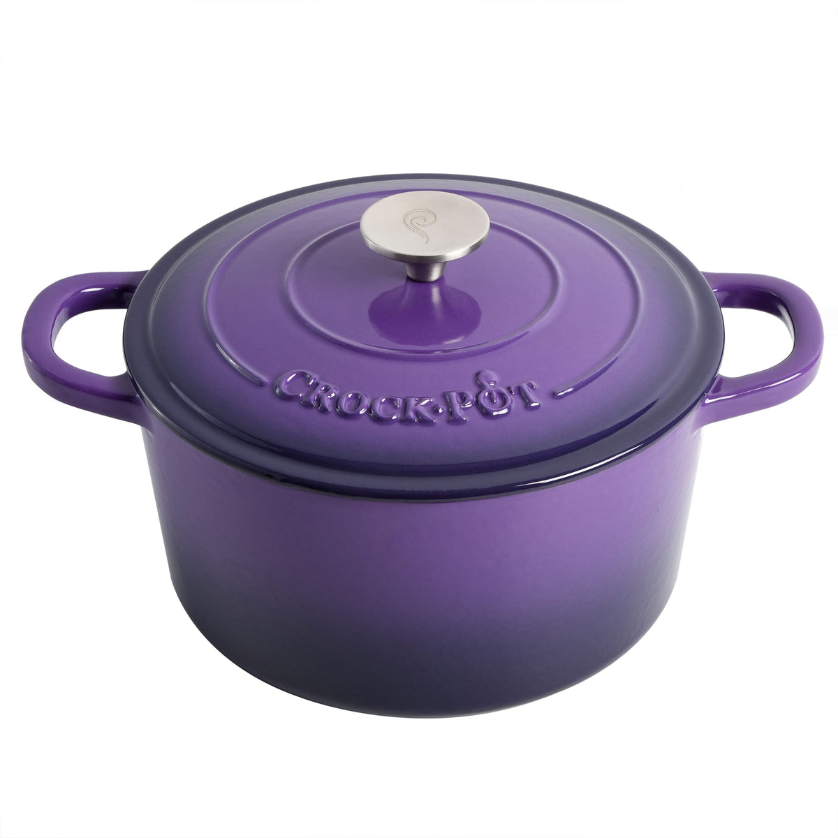 Crock-Pot Artisan 5-Quart Enameled Cast Iron Dutch Oven