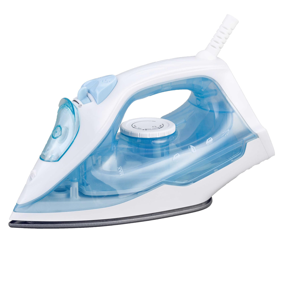 Brentwood 1200W Non-Stick Steam Iron 8FT Cord