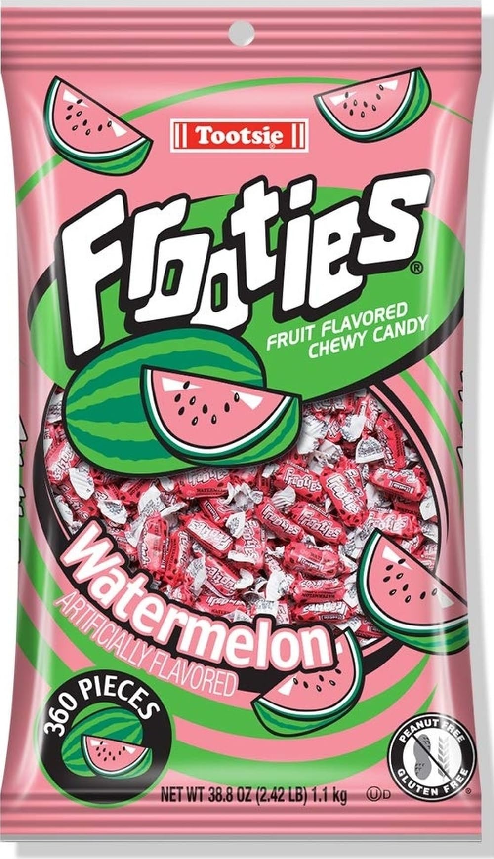 Tootsie Watermelon Frooties Chewy Candy 38.8 oz