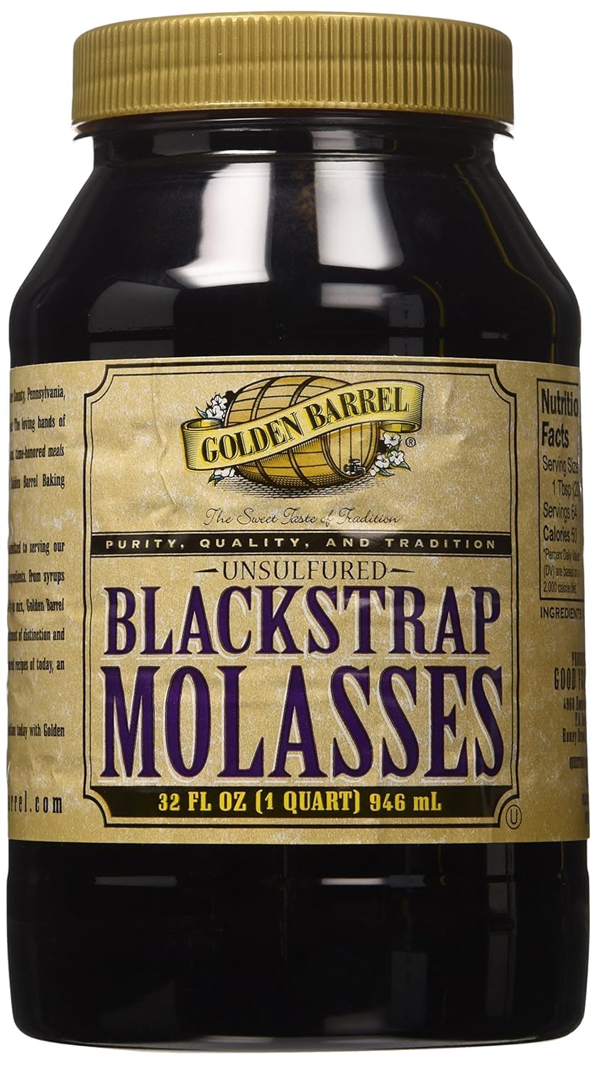 Golden Barrel Unsulfured Blackstrap Molasses 2oz