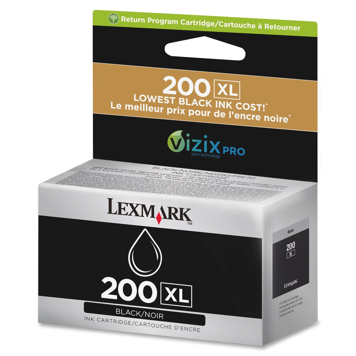 Lexmark - 14L0174 (200XL) High-Yield Ink, Black 14L0174 (DMi EA