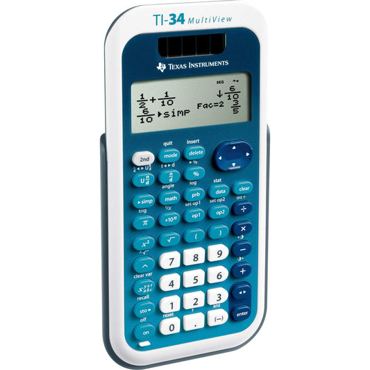 TI 34 Multi View Calc. Blue