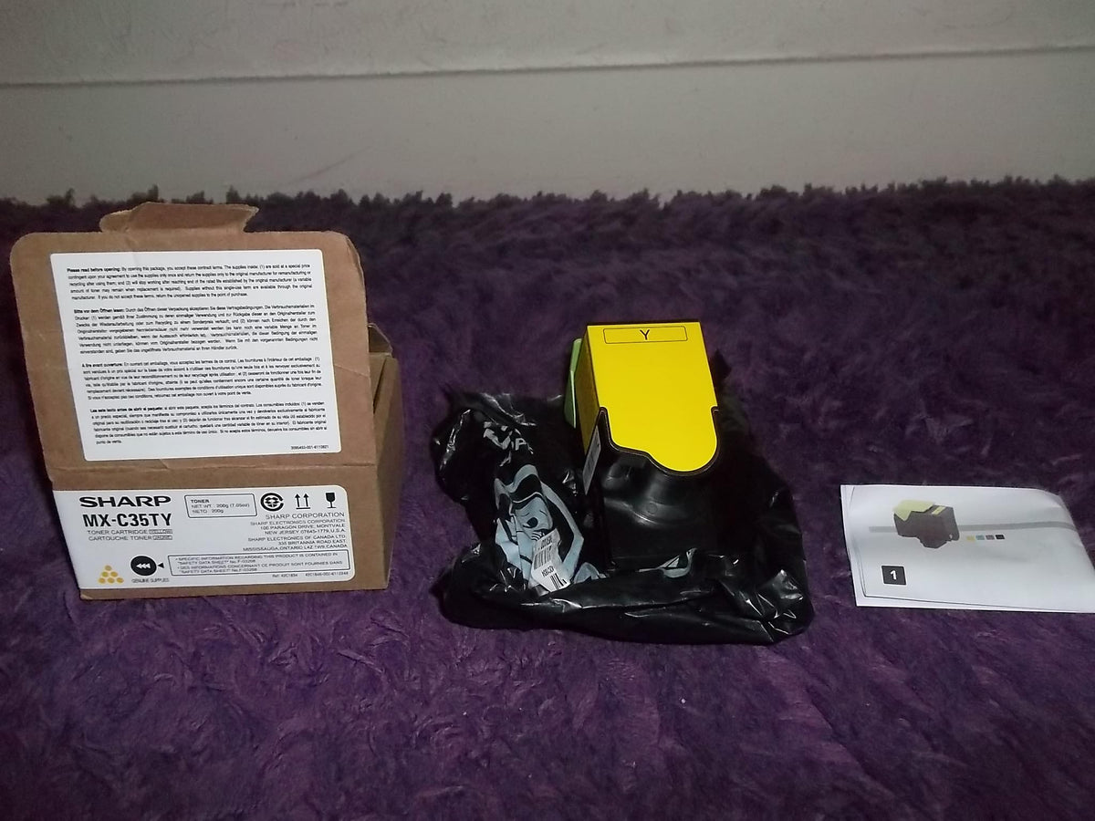 Sharp Genuine OEM MXC50TB Black Toner Cartridge (20K Yield)
