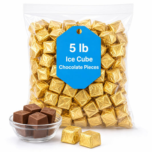 Albert's Ice Cubes: Delightful Old-Fashioned Chocolate Candy in Delicious Bulk (125)