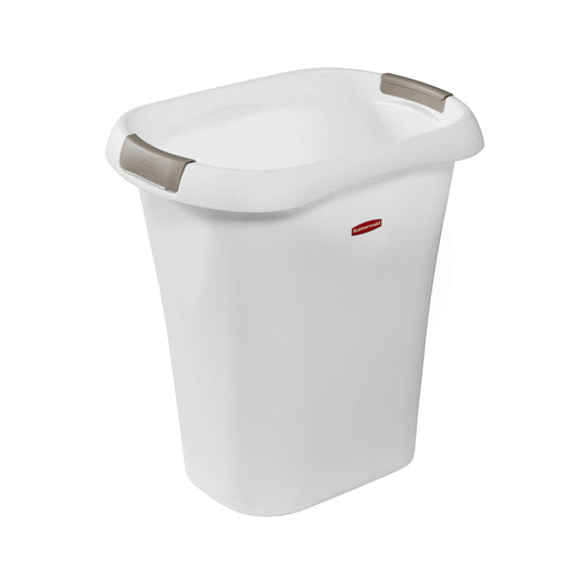 Rubbermaid 5.25 gal. White Open Top Wastebasket