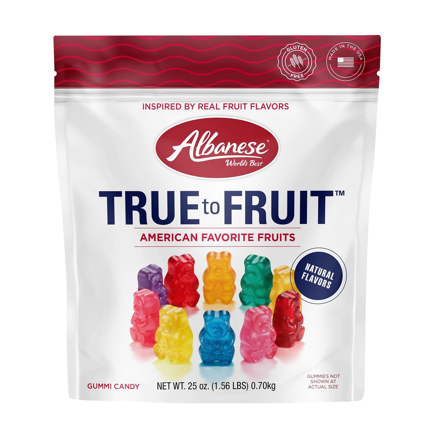 Albanese American Favorite Fruits Gummies 25oz