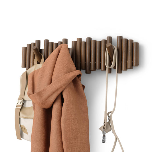 Umbra Picket 8-Rail Wall Coat Rack