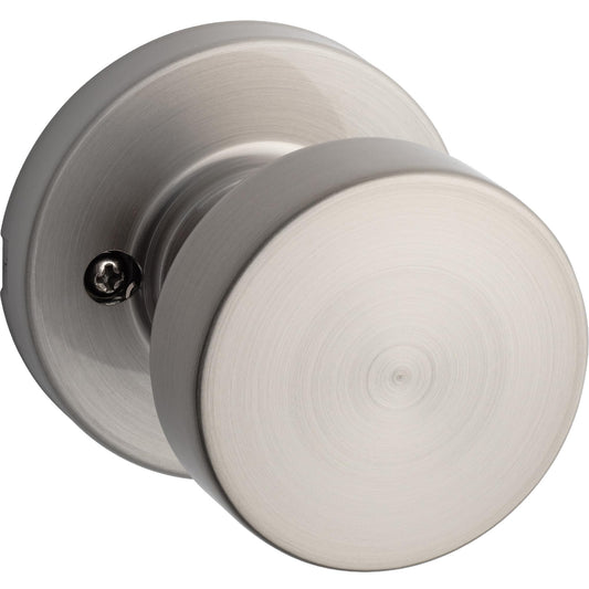 Kwikset Pismo Dummy Door Knob Satin Nickel