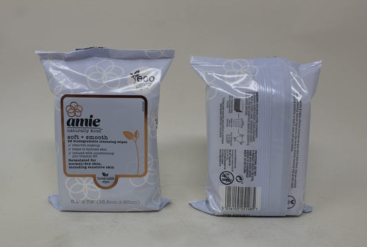 Amie Soft + Smooth Cleansing Wipes
