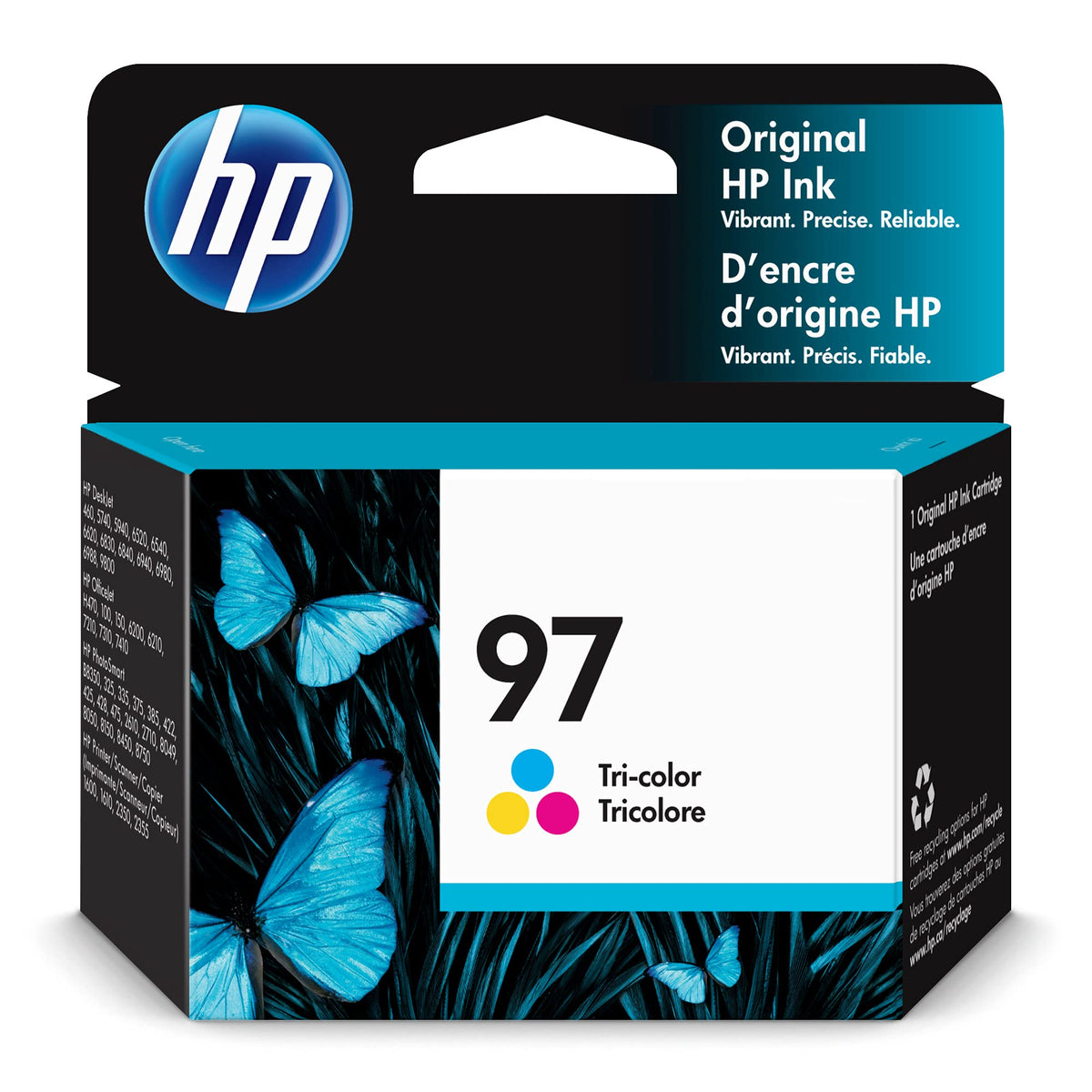 HP 97 Tri-color Ink Cartridge C9363WN 14ml