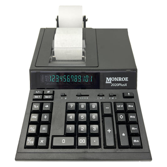 MONROE 2020PLUSX BLACK - BLACK Calculators