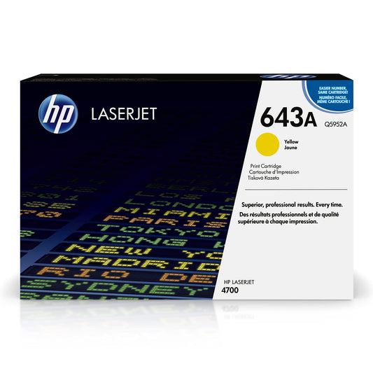HP Consumables CLJ4700 Yellow Print Cartridge