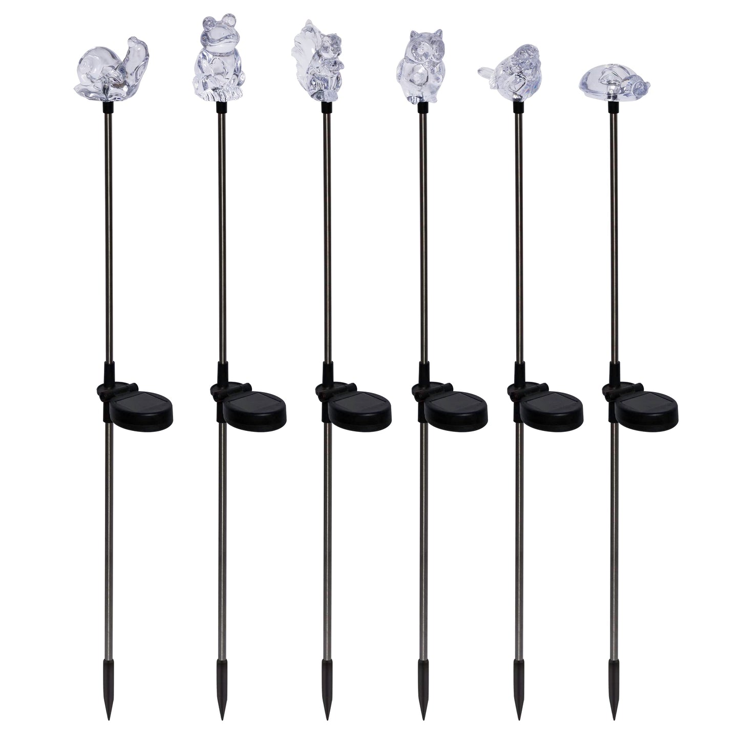Alpine Solar Garden Friends Stake Assorted