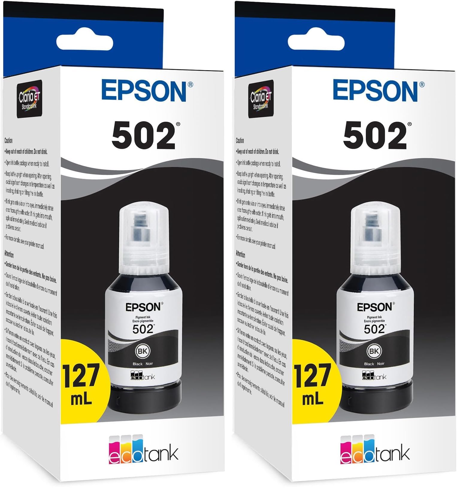 Epson 512 EcoTank Ink Yellow T512420-S 2-Pack