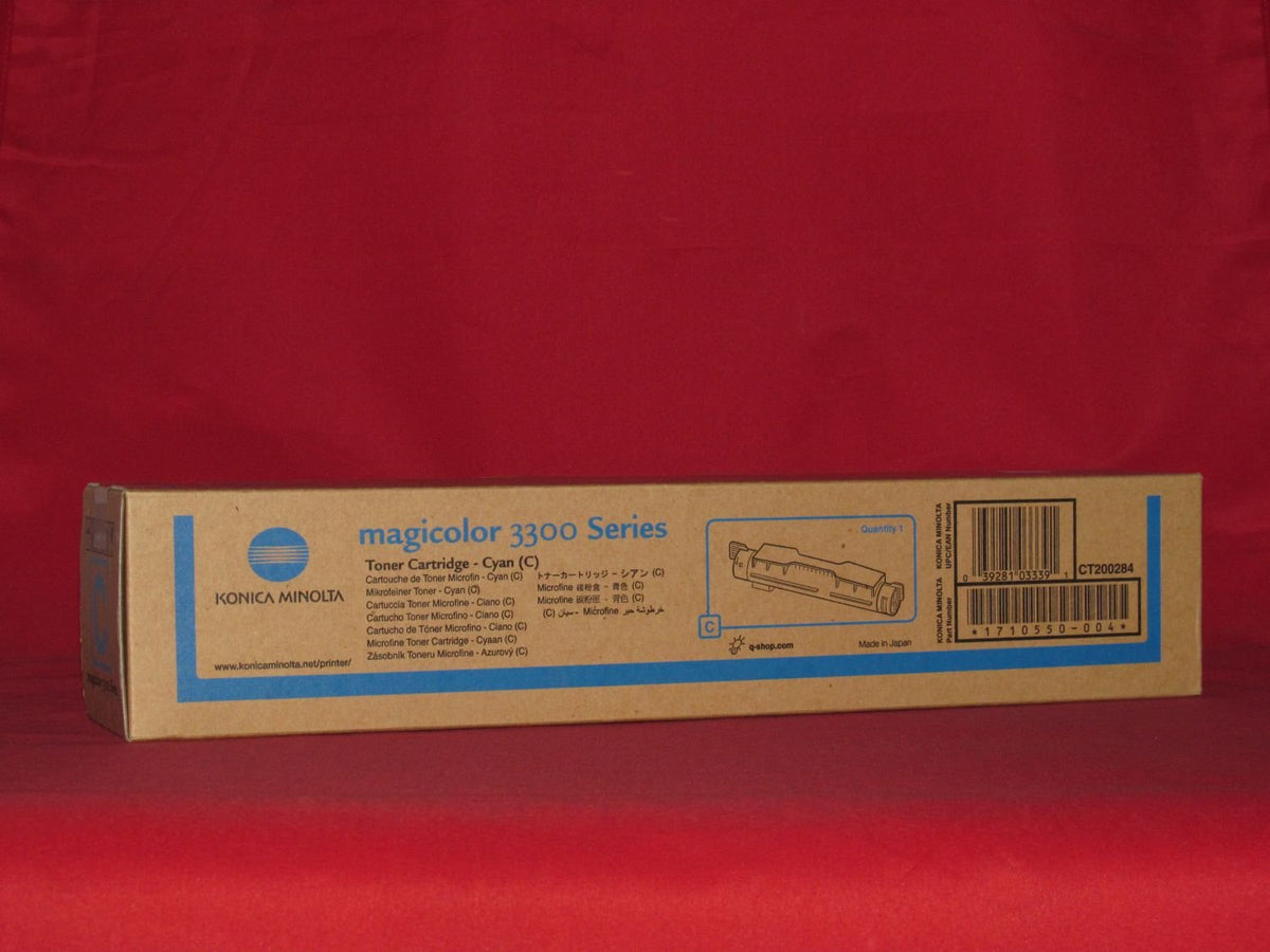 Minolta New KONICA OEM 1710550004 Toner Cartridge (Cyan) (Toner/Cartridges)