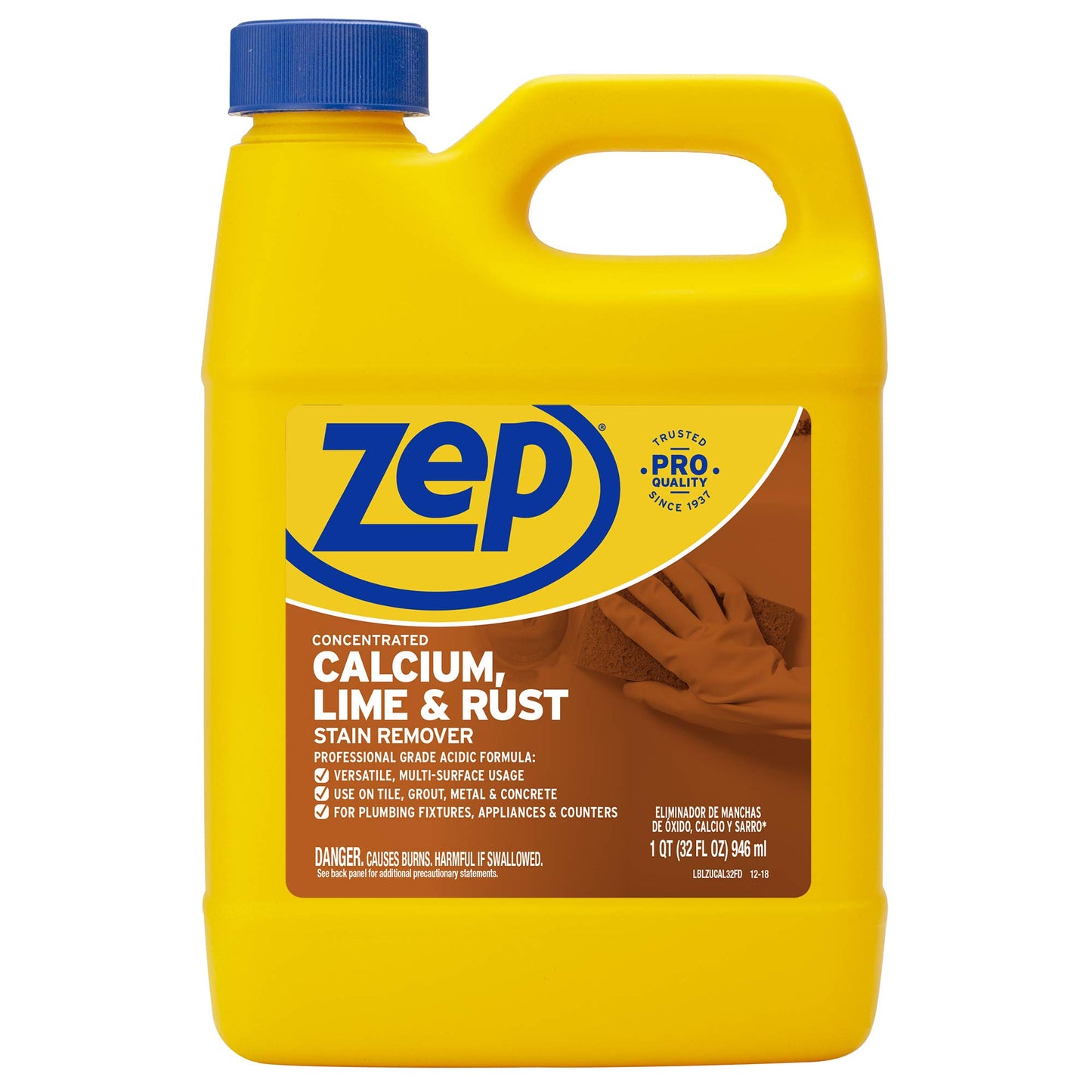 Calcium, Lime & Rust Stain Remover, 32-oz. Concentrate