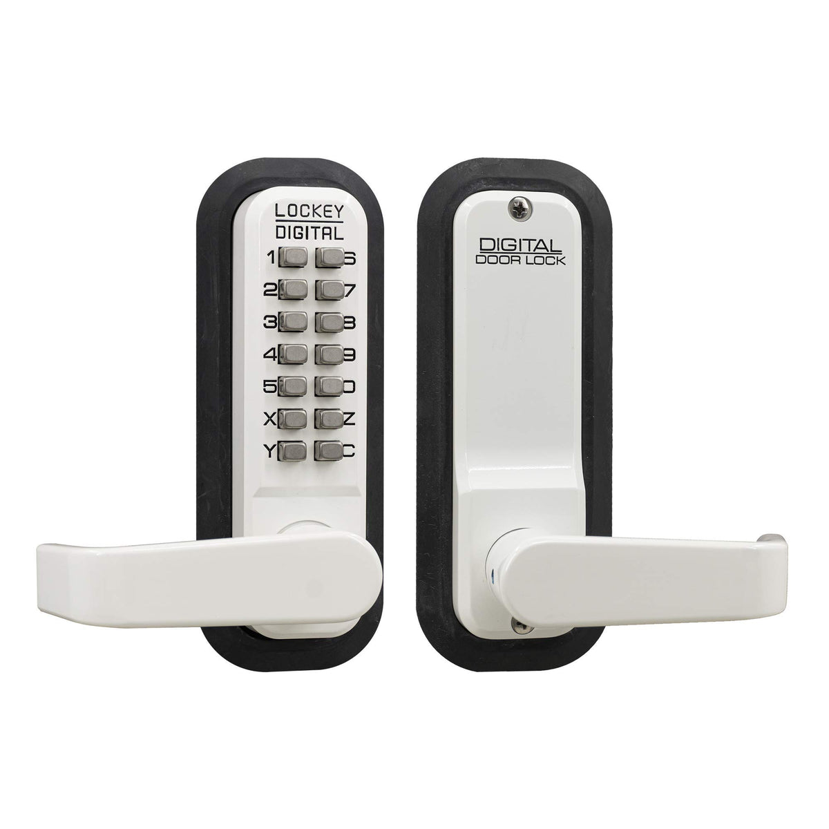 Nationwide 2835WH Mechanical Keyless Lever Lock