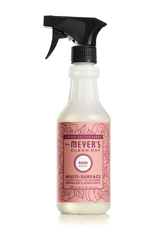 MRS. MEYER'S CLEAN DAY All-Purpose Cleaner Spray, Rose, 16 Fl oz