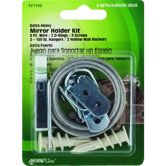 Hillman 121130 Not Available XHD Mirr Hanging Kit, No Size, No Color