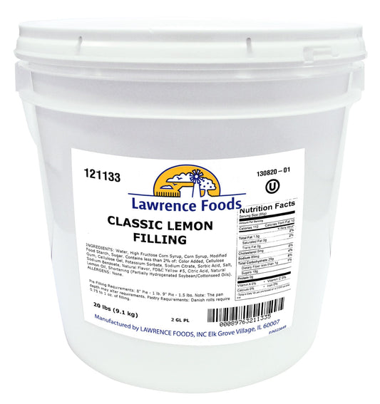 Lemon Filling 2 Gallon -- 1 each.