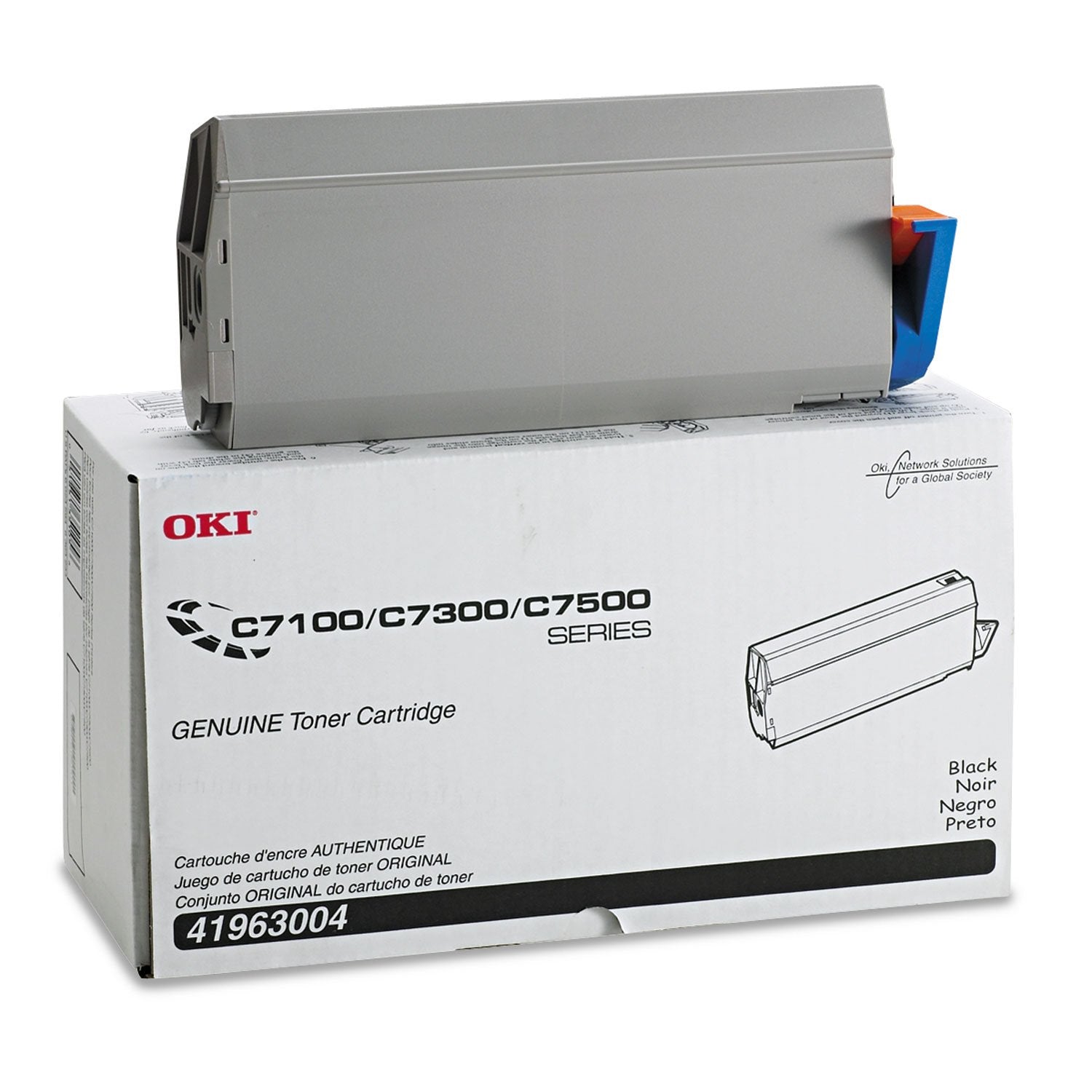 Oki C7100/C7300/C7350/C7500/C7550 Series Black Toner (10000 Yield)