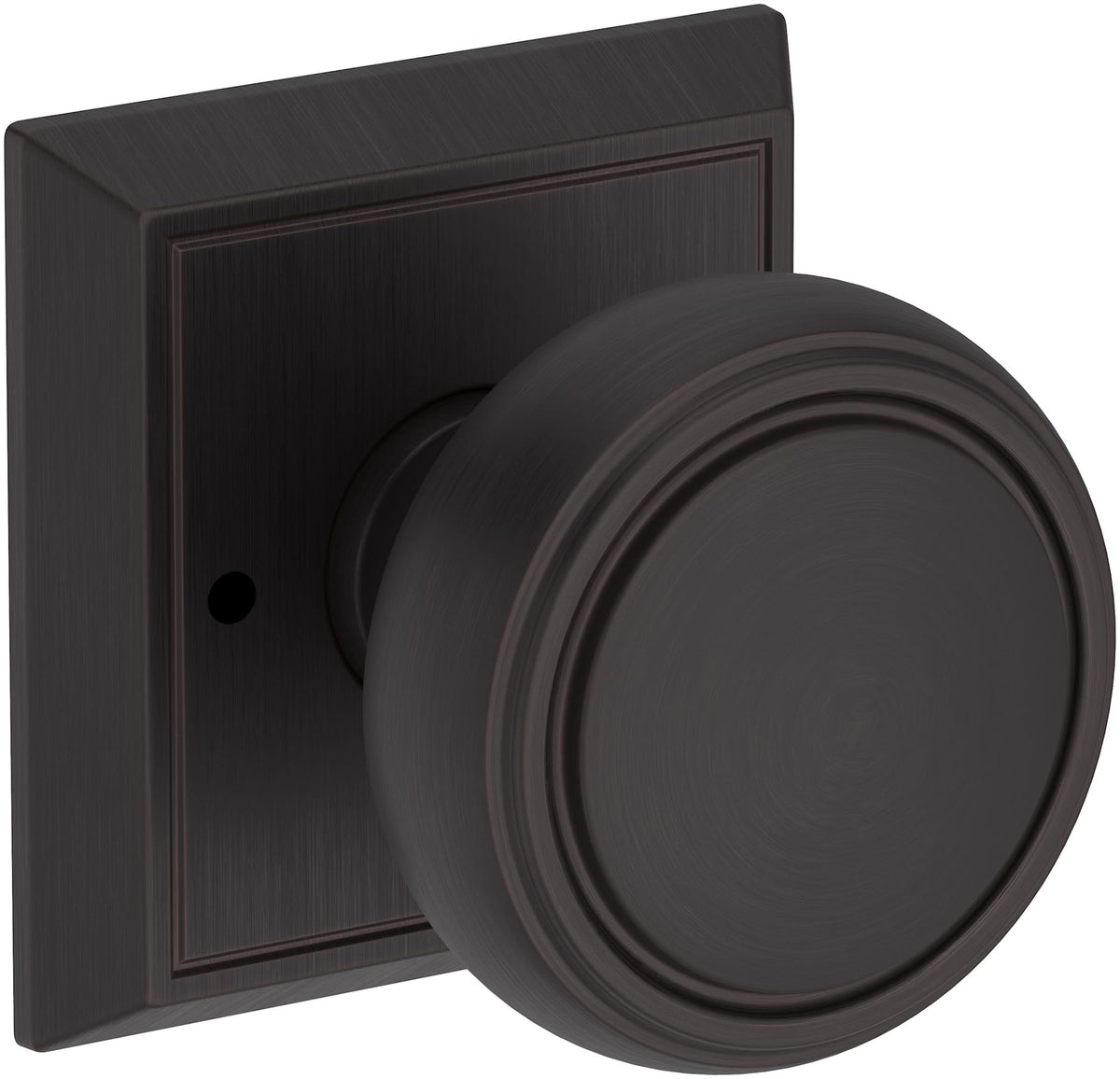 Baldwin Bremerton Privacy Door Knob Set PV.BRE.CHR