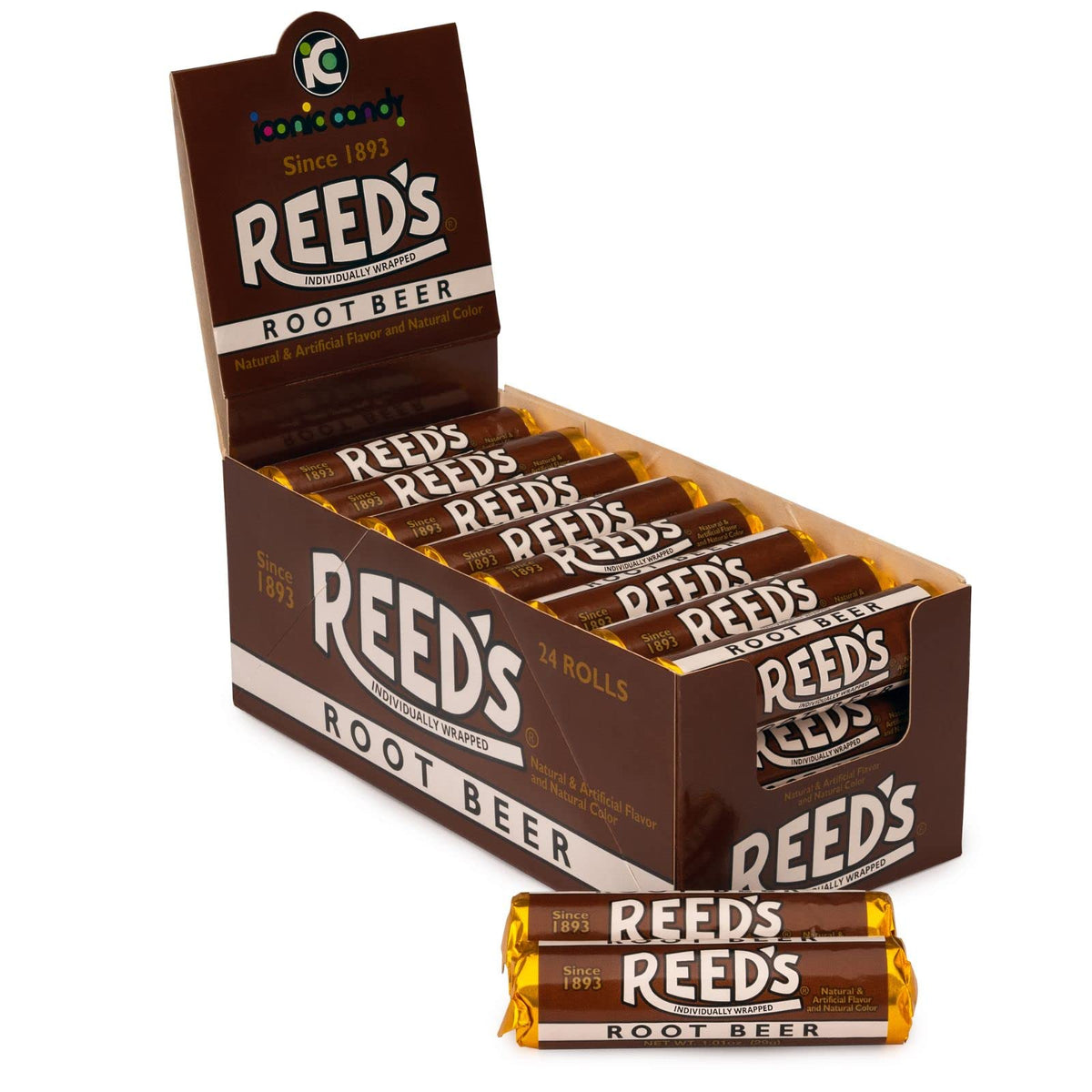 Reed's Roll Root Beer 12/24 Ct