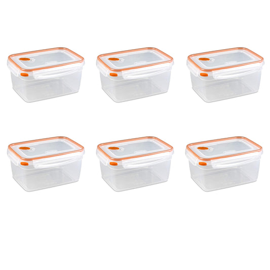 Sterilite Ultra-Seal 12 Cup Food Storage Container 6-Pack
