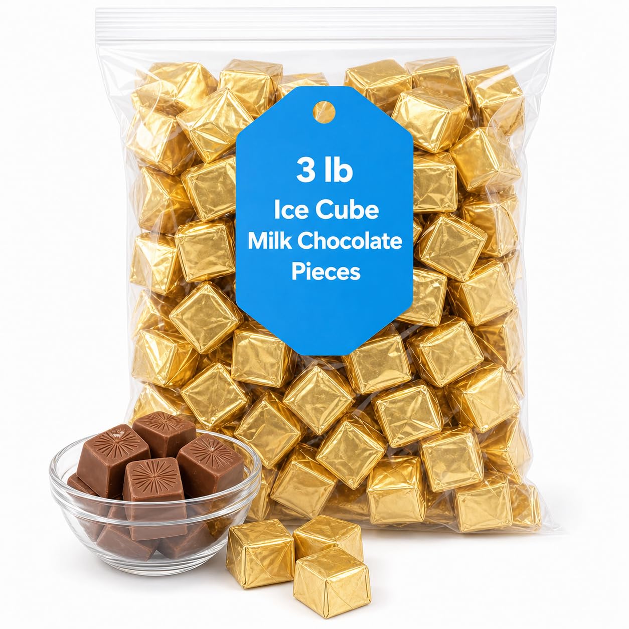 Old Fashioned Chocolate Ice Cubes - 125 - Piece Box
