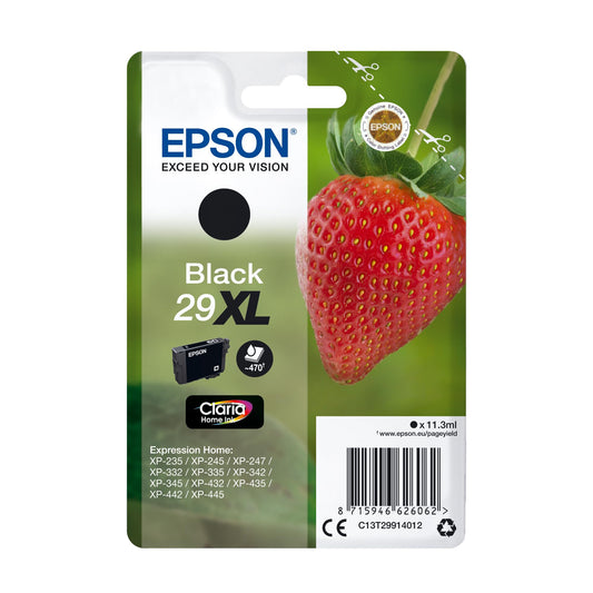 Epson 29XL Black Ink Cartridge C13T29914012