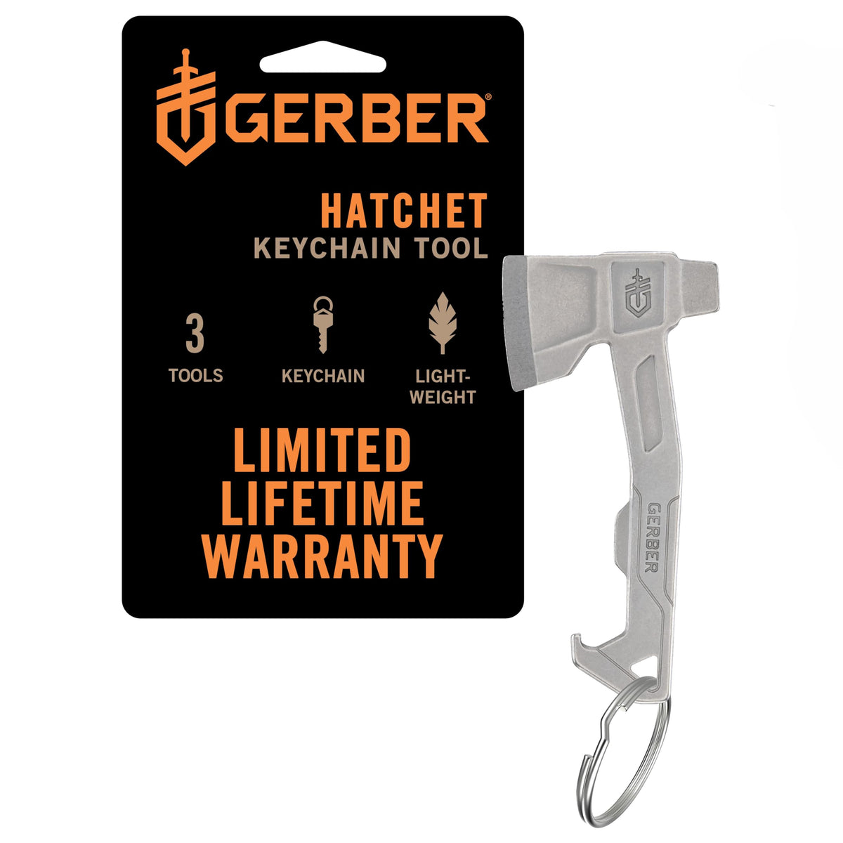 Gerber Gear Hatchet Keychain Multitool