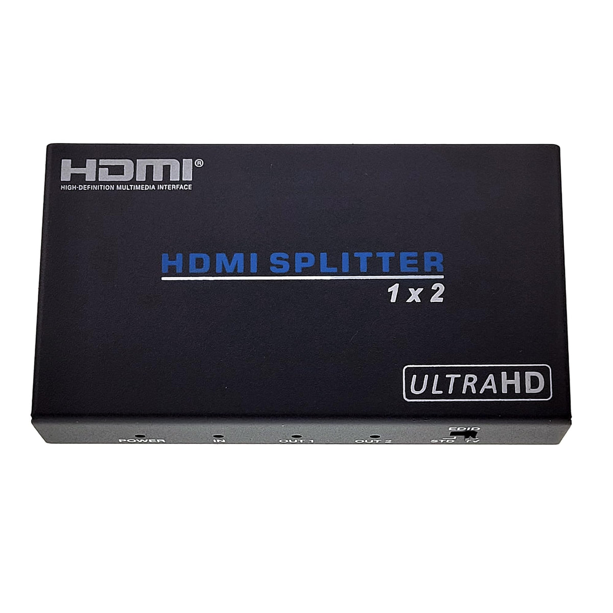 CableWholesale 2-Way HDMI Amplified Splitter 4K 60Hz