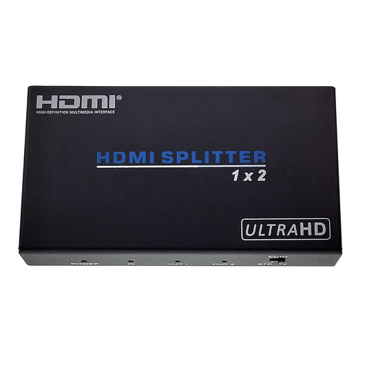 CableWholesale 2-Way HDMI Amplified Splitter 4K 60Hz