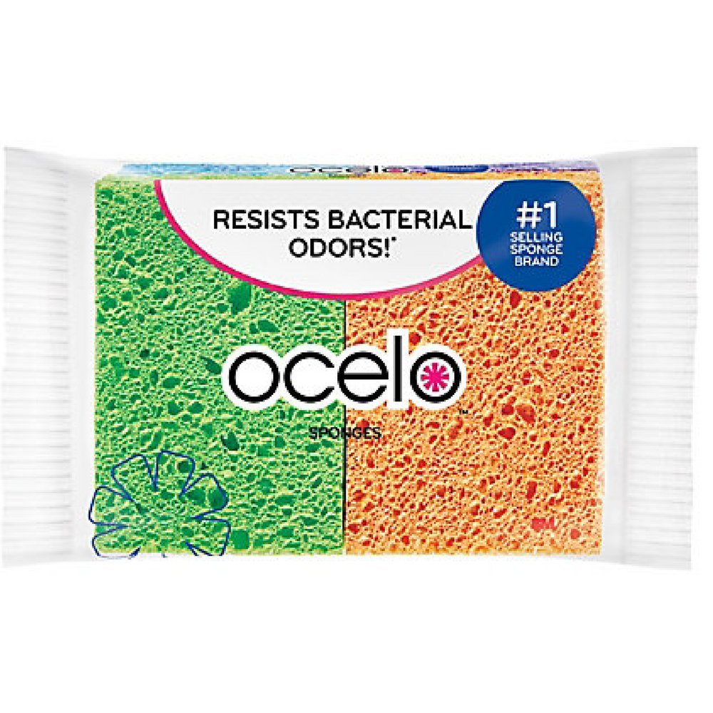 3M O-Cel-O Cellulose Sponges 4-Pack (24 Pack)