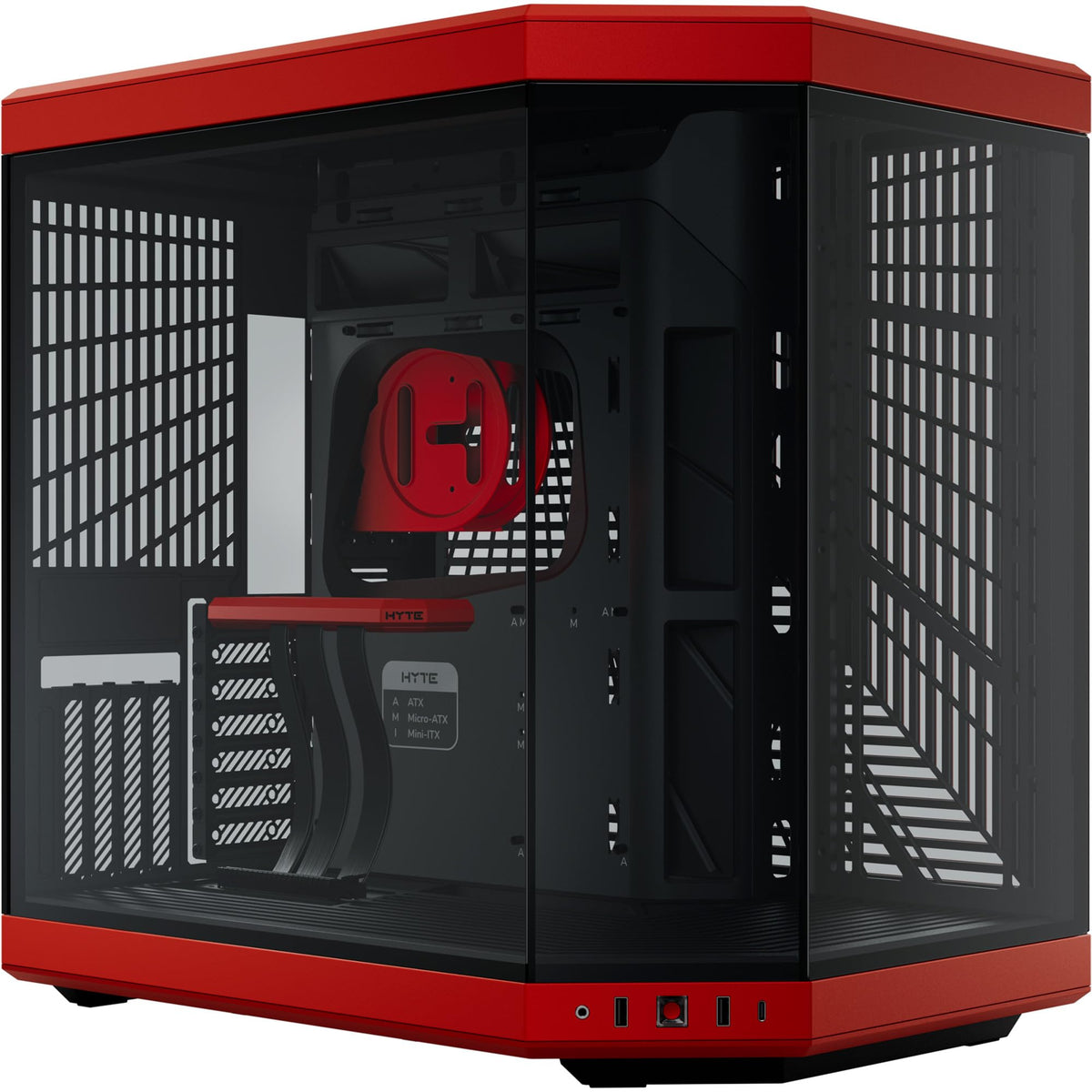 HYTE Y70 Computer Case Red/Black
