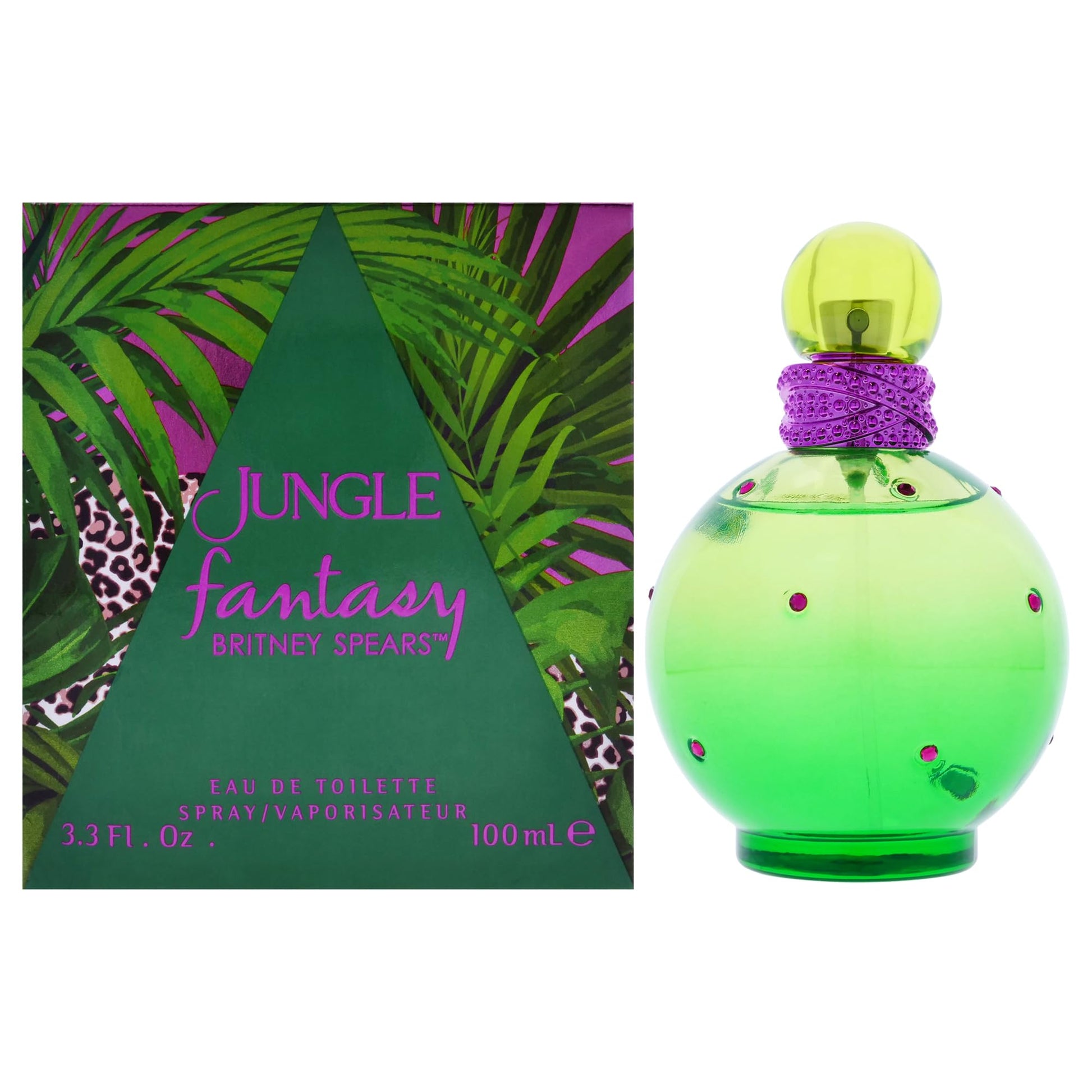 Britney Spears Jungle Fantasy Eau De Toilette 3.3 fl oz