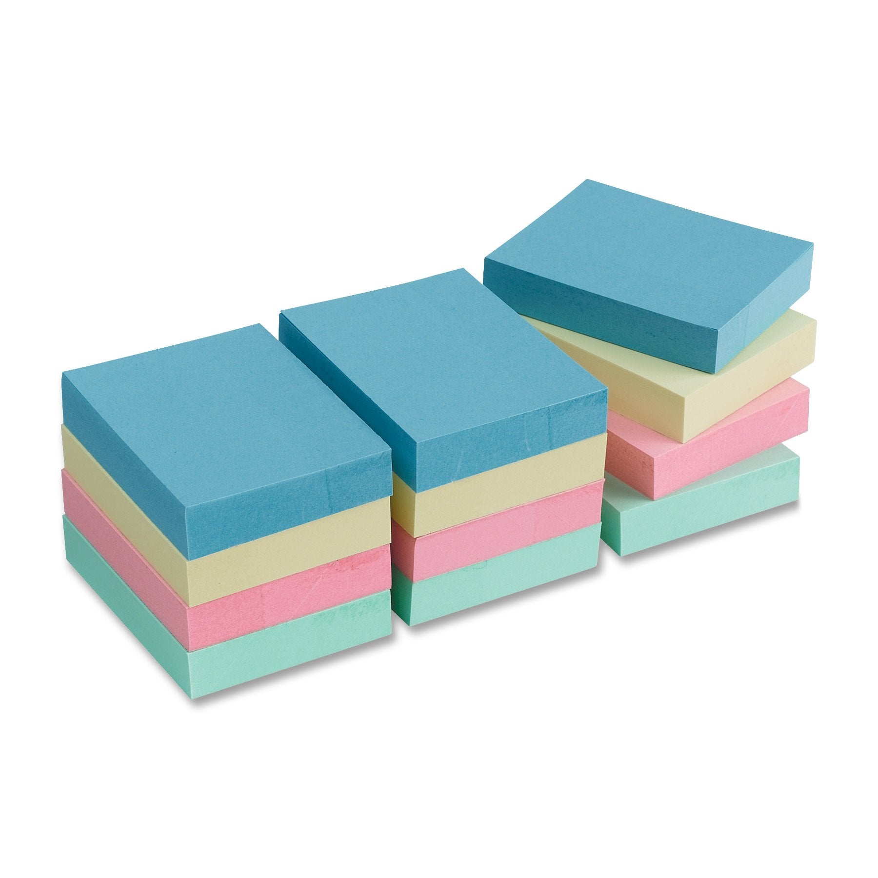 Business Source Premium Adhesive Notes 16500 1.875 x 1.375 in 12-Pack